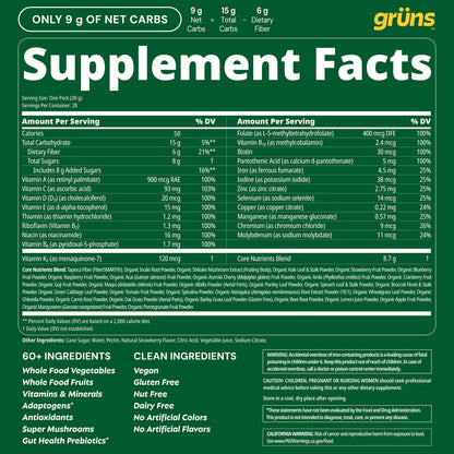 Grüns Superfood Gummies